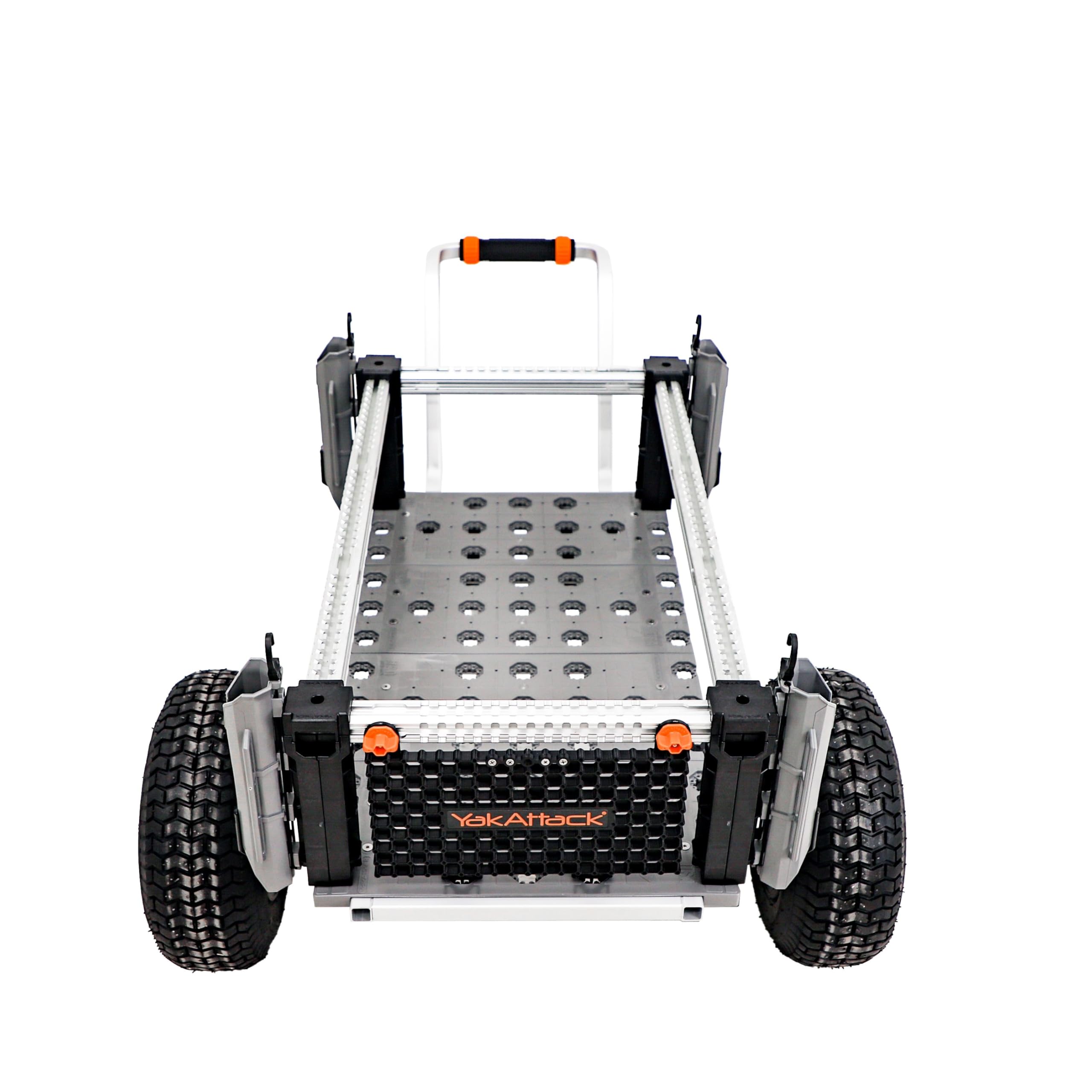 SandRig YakAttack Surf Beach Cart | Heavy-Duty 20” x 36” Gear Hauler with 16” Rubber Tires | Adjustable Design for Fishing, Camping & Beach Trips | High-Capacity, Rust-Resistant Aluminum Frame