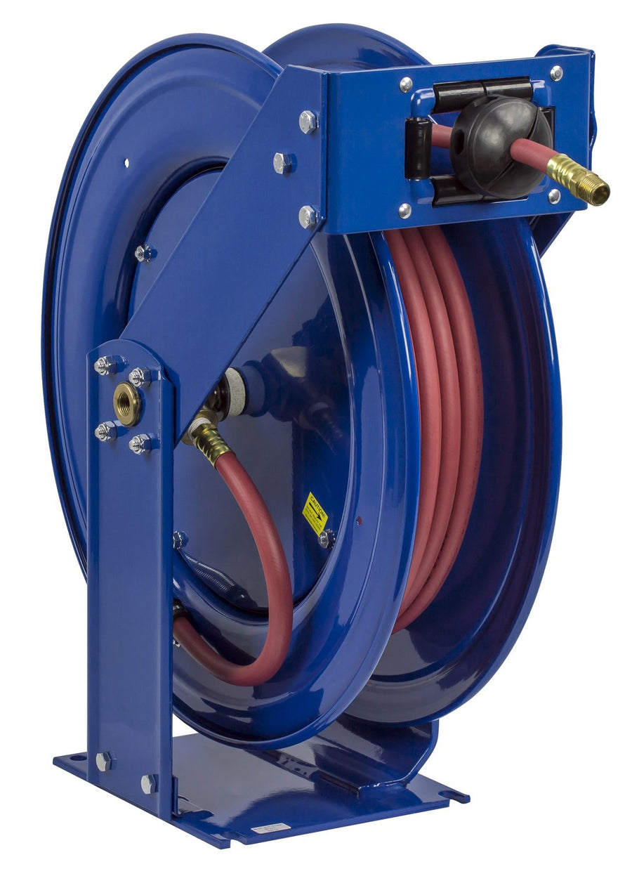 Coxreels Maximum-Duty Truck Series Air Hose Reel, Model# TSH-N-550, 3/4" Hose ID, 50' Length