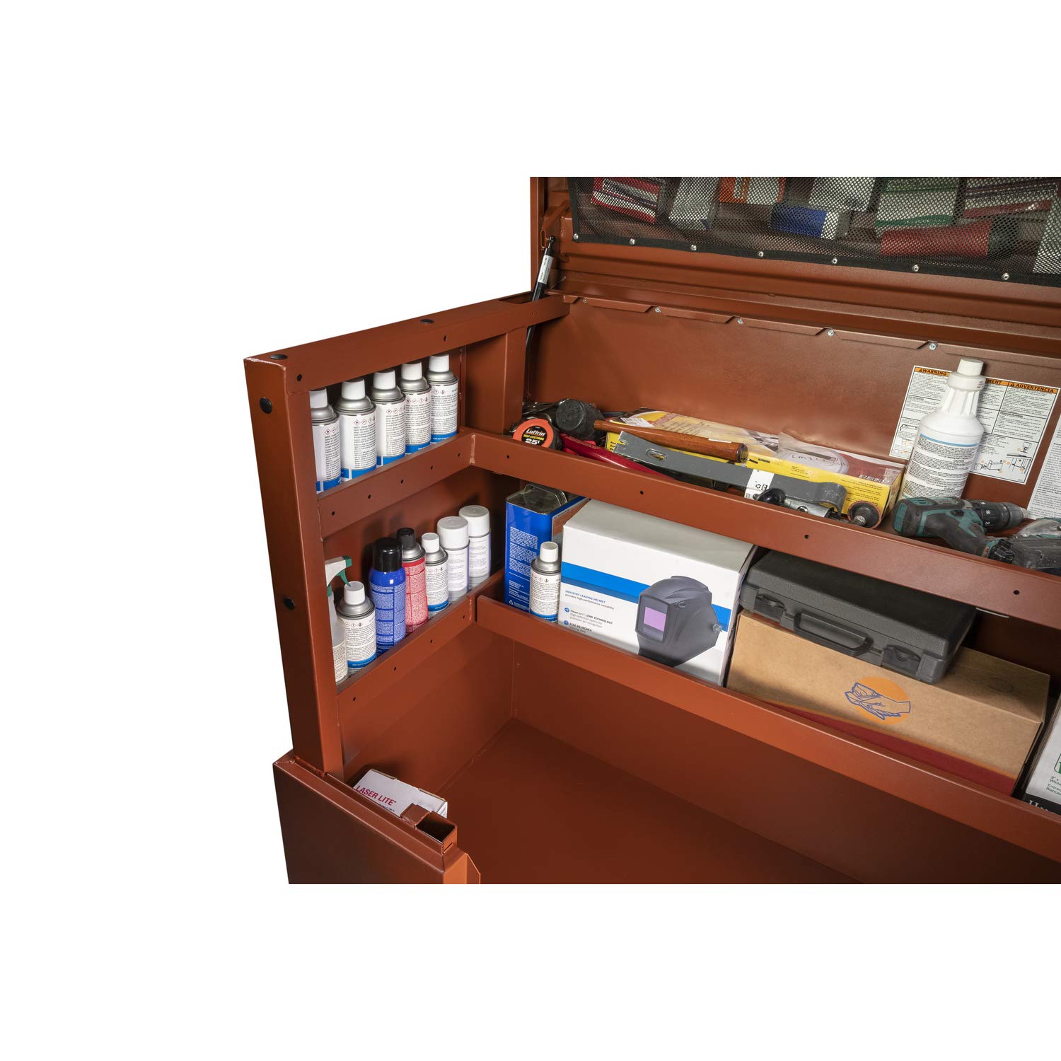 Heavy Duty JOBOX 2-684990-01 Site-Vault Drop Front 74 in. Piano Box
