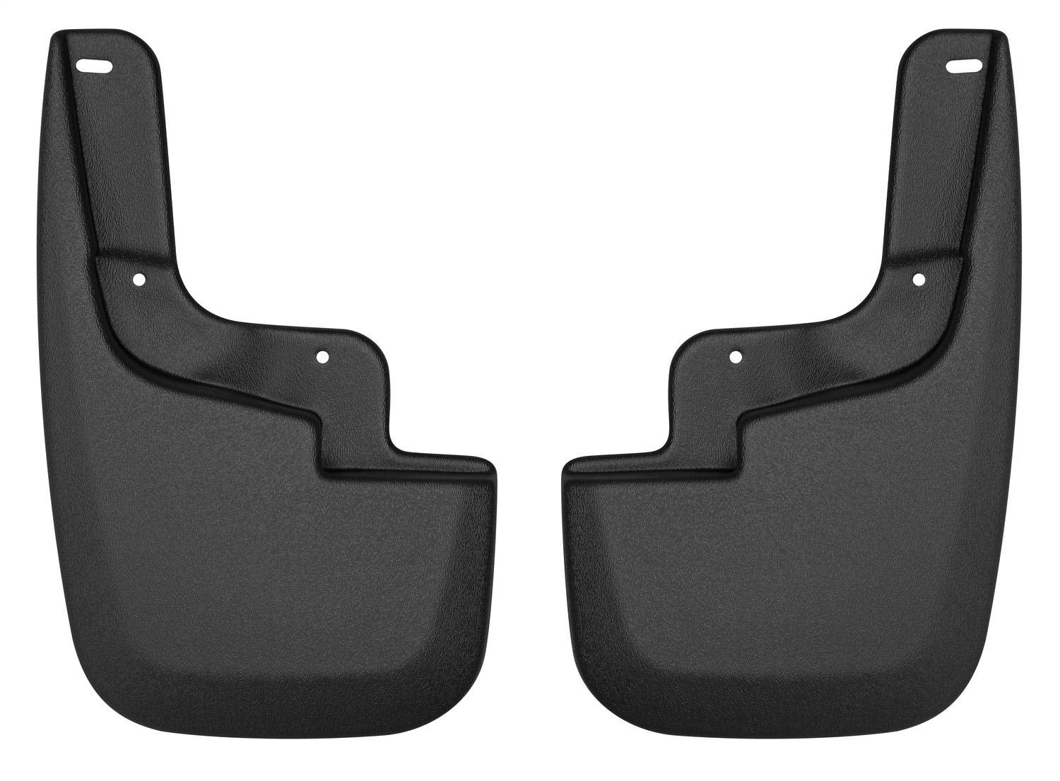 Husky Liners - Mud Guards Front | Fits 2015-2022 Chevrolet Colorado/GMC Canyon w/o Flares or Cladding, Front Set - Black, 2 Pc | 58231