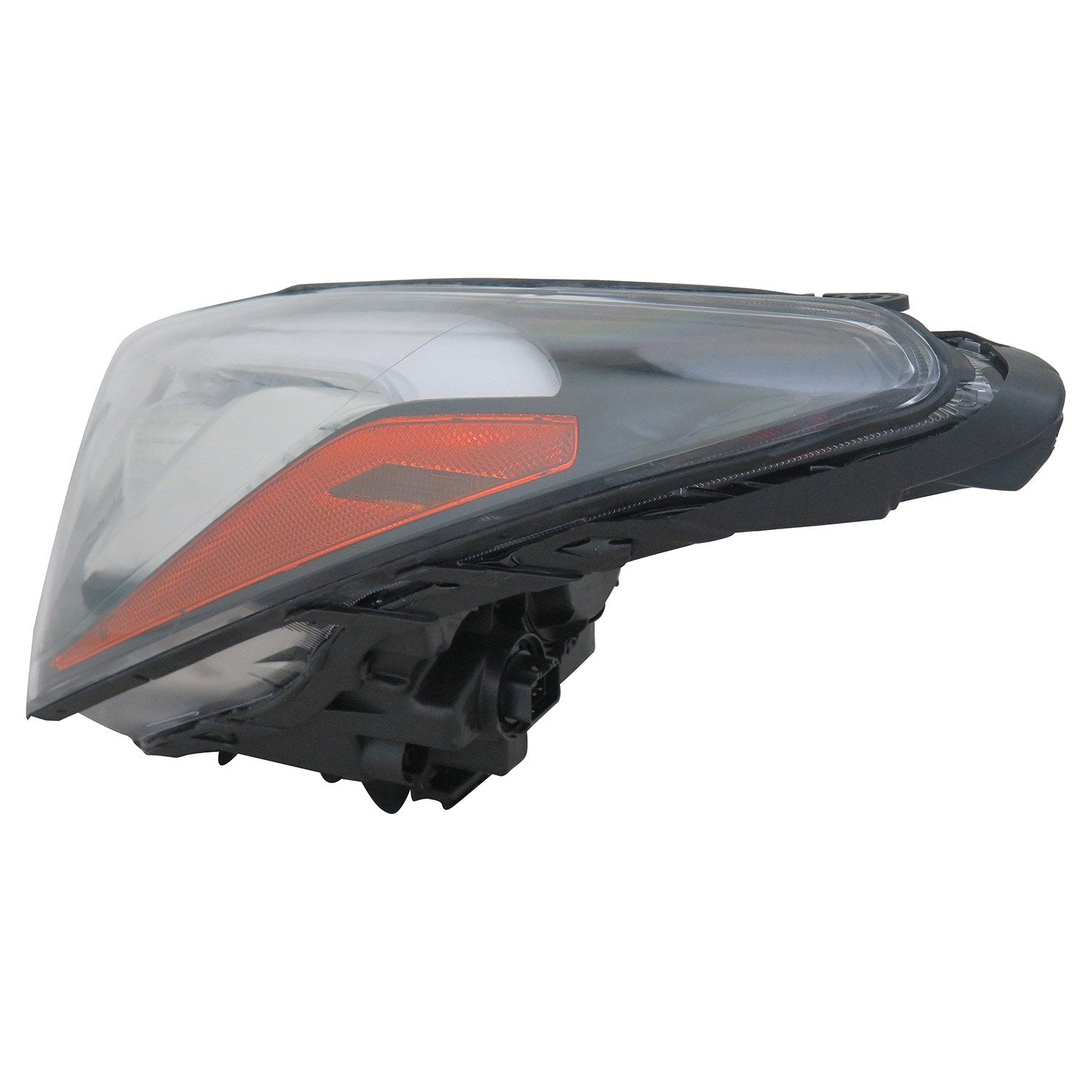Left TYC Headlight Assembly Compatible with 2013-2016 Hyundai Santa Fe