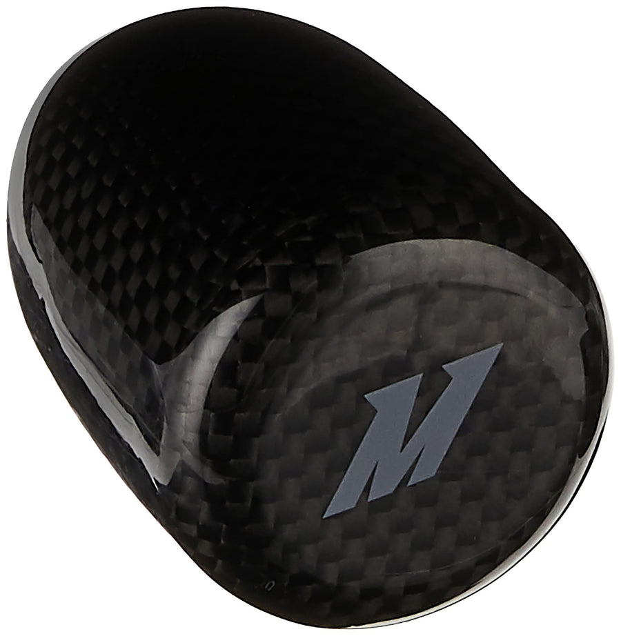 Mishimoto Carbon Fiber Shift Knob MMSK-CF, with 3 Thread Pitch Inserts for Universal Fit, Black