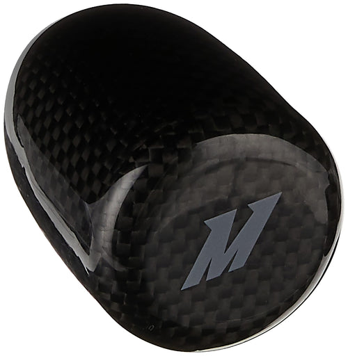 Mishimoto Carbon Fiber Shift Knob MMSK-CF, with 3 Thread Pitch Inserts for Universal Fit, Black
