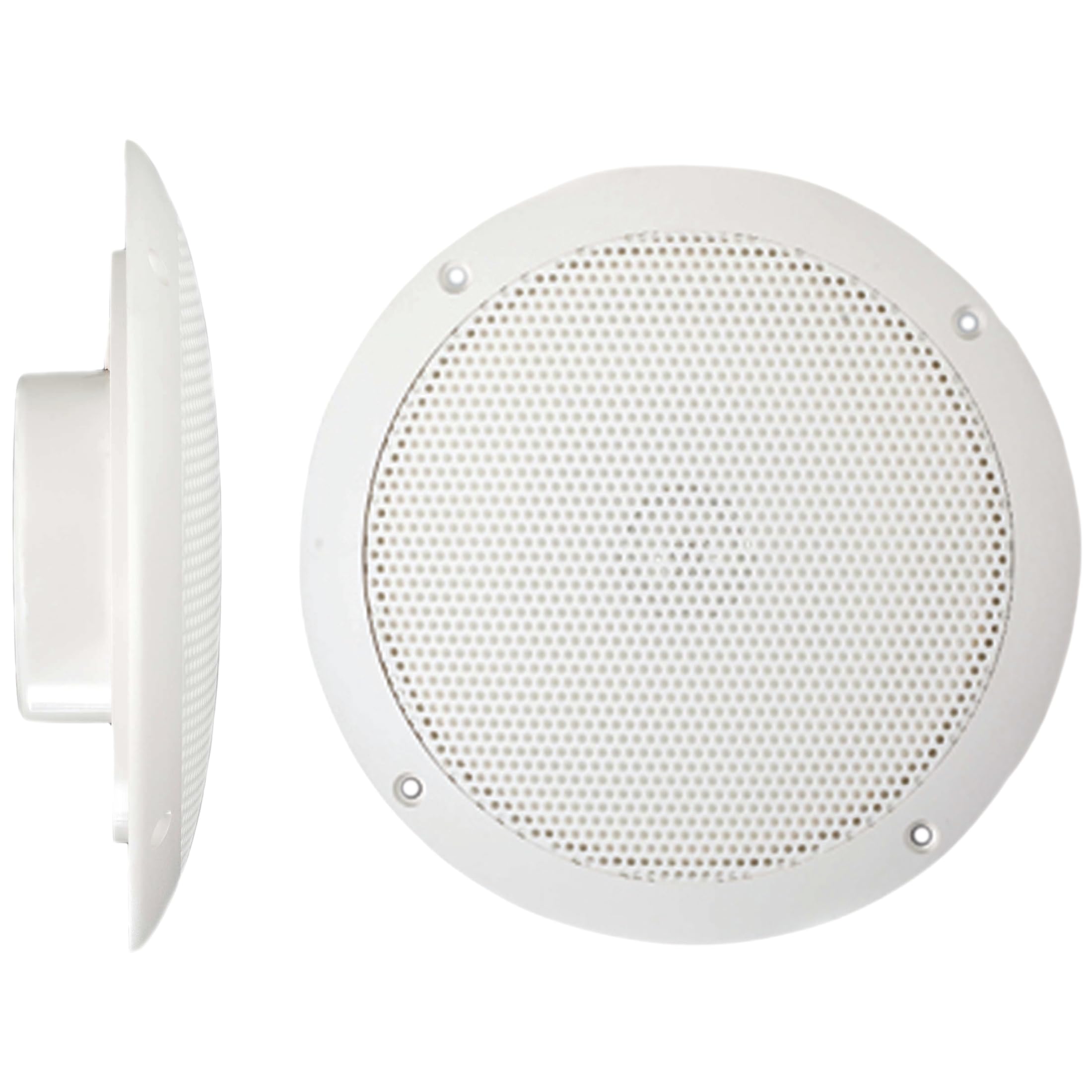 Waterproof Marine Speakers PQN Audio ECO50-4W - RV, Camper, Boat, Wall and Floor Outdoor Speakers