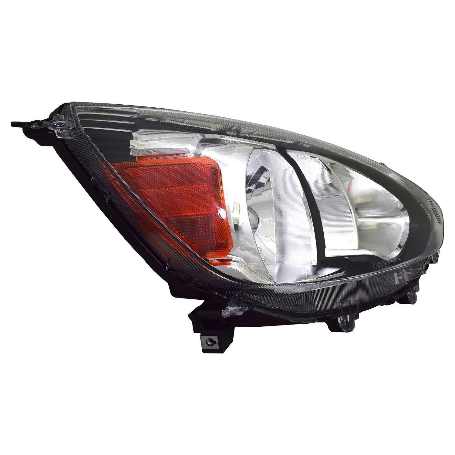 Right TYC Headlight Assembly Compatible with 2014-2020 Mitsubishi Mirage