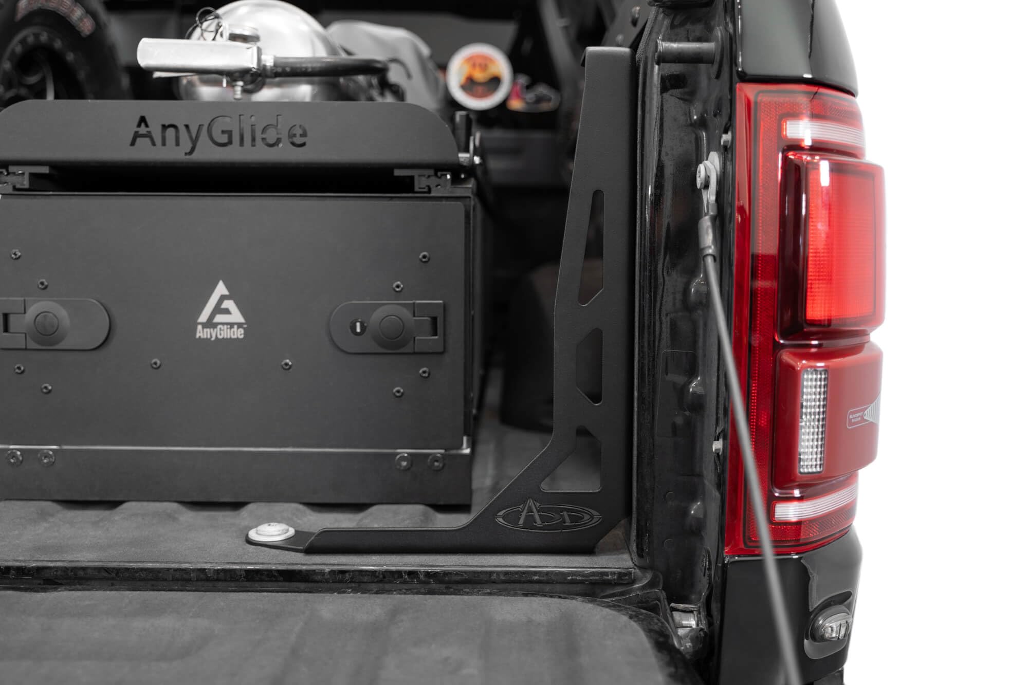 Addictive Desert Designs Bed Channel Stiffeners for The Ford F-150 2015-2020 & Ford F-150 Raptor 2017-2020 | Reinforces Truck Bed | Accessory Mount Provisions on Top of Bracket | Made in The USA