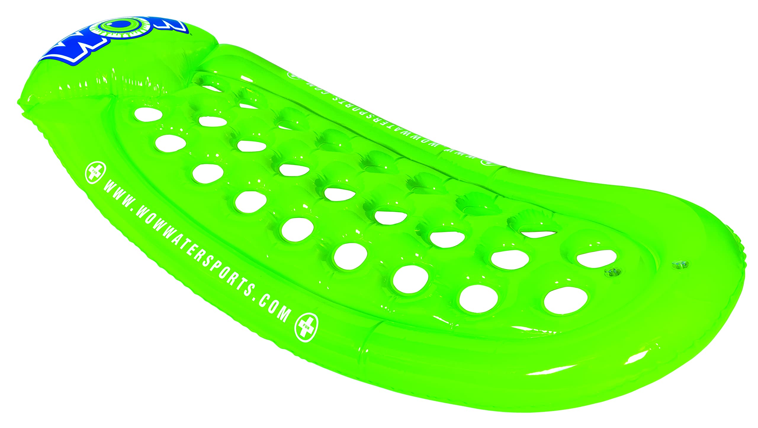 Inflatable Pool Float WOW Sports Green Lounger - Swimming Pool Lounge - Great Float Raft For Tanning