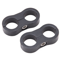 BLACK ANODIZE HOSE SEPARATOR FOR -10 BRAIDED HOSE