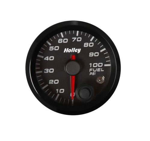 26-608 Holley Analog Style Fuel Pressure Gauge