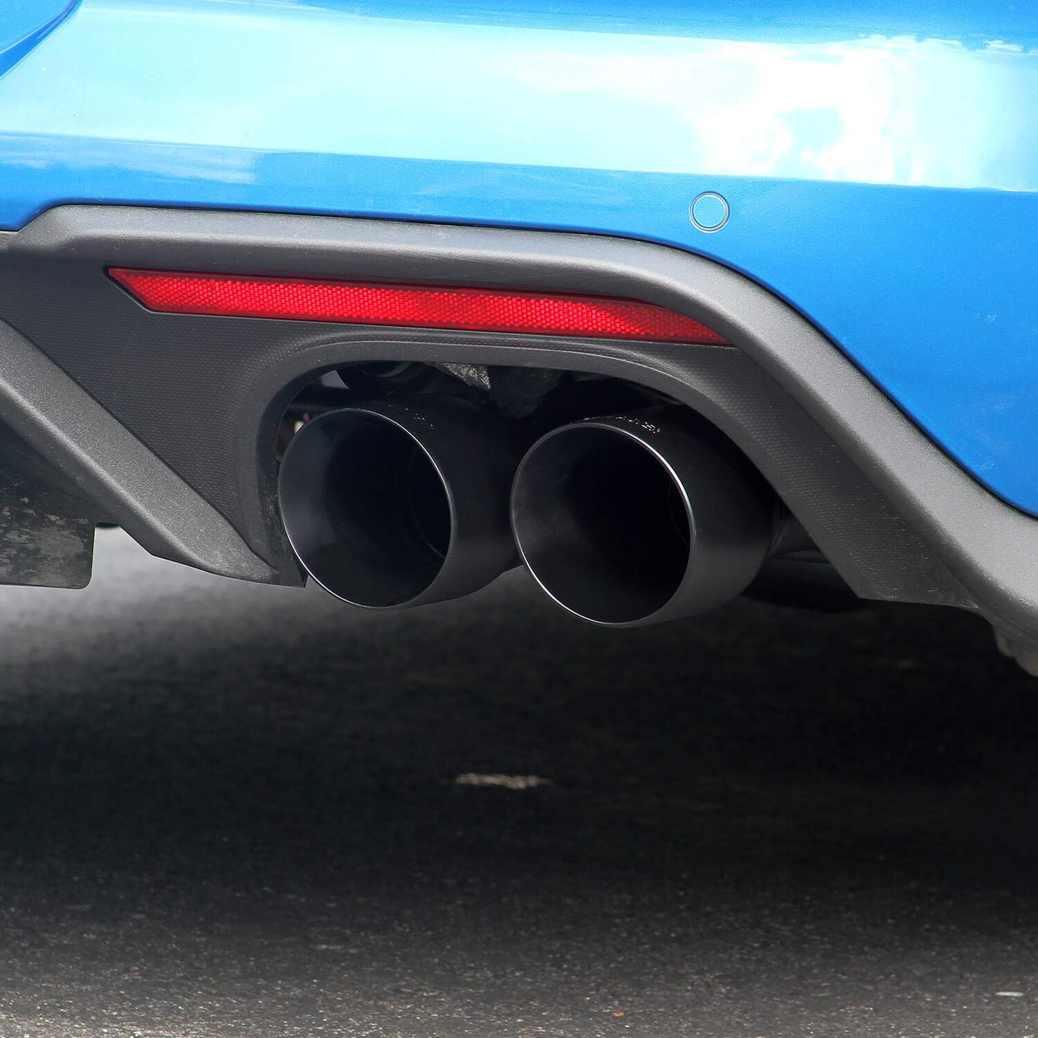 Outlaw Flowmaster 817824 Axle-Back Exhaust Kit 3 Inch 409 Stainless Steel 4 Inch Polished Tips Compatible with 2018-2023 Mustang GT 5.0L with Factory Active Performance Exhaust Valves