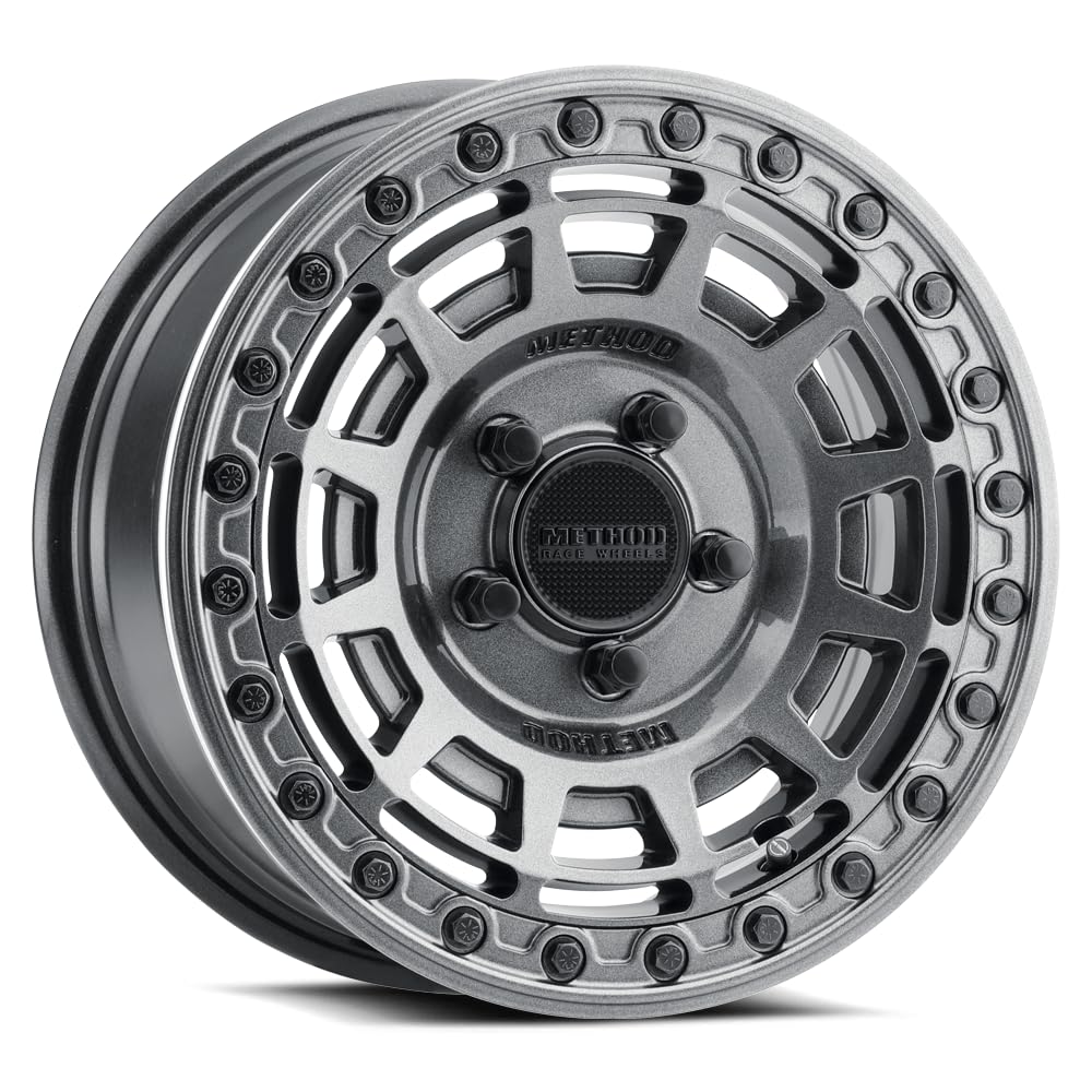 Method Race Wheel 15x10" UTV Beadlock 5x4.5, 25mm offset 6.25" Backspace, MR415510121264B