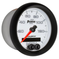 7580 Auto Meter PHANTOM II 3-3/8" GPS Speedometer (0-140 MPH)