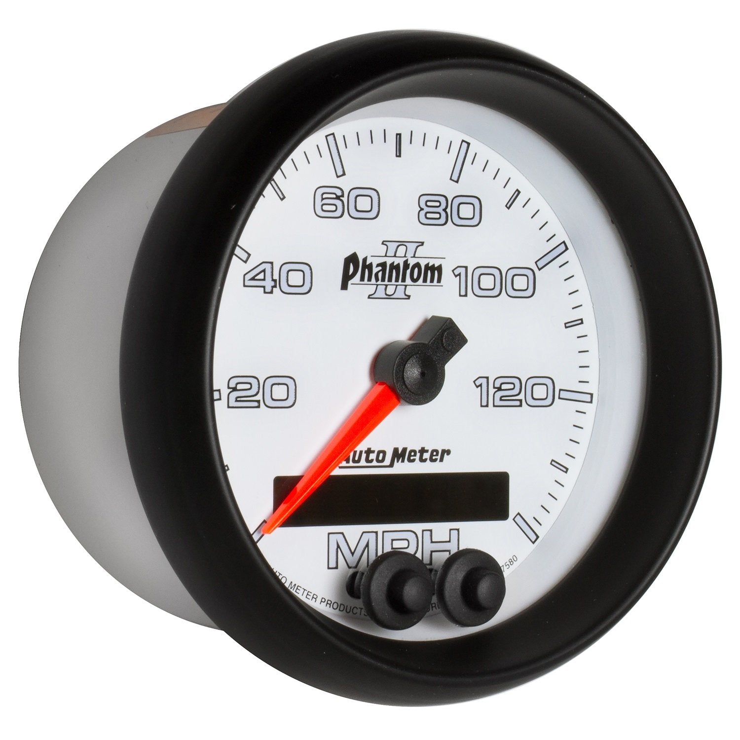7580 Auto Meter PHANTOM II 3-3/8" GPS Speedometer (0-140 MPH)