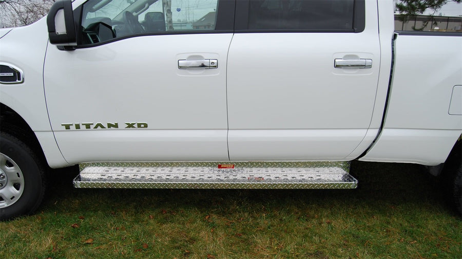 Owens 82429G-01 Products Commercial Cab Length Running Boards Diamond w/o Stone Guard And w/Star Bu