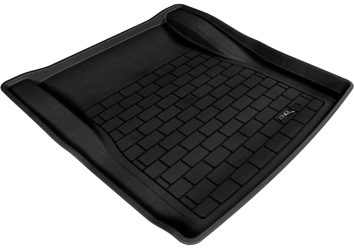 3D MAXpider Kagu Custom Fit Cargo Liner (Black) Compatible with BMW 3 Series Sedan 2006-2011 / Coupe 2007-2013 - Cargo Liner