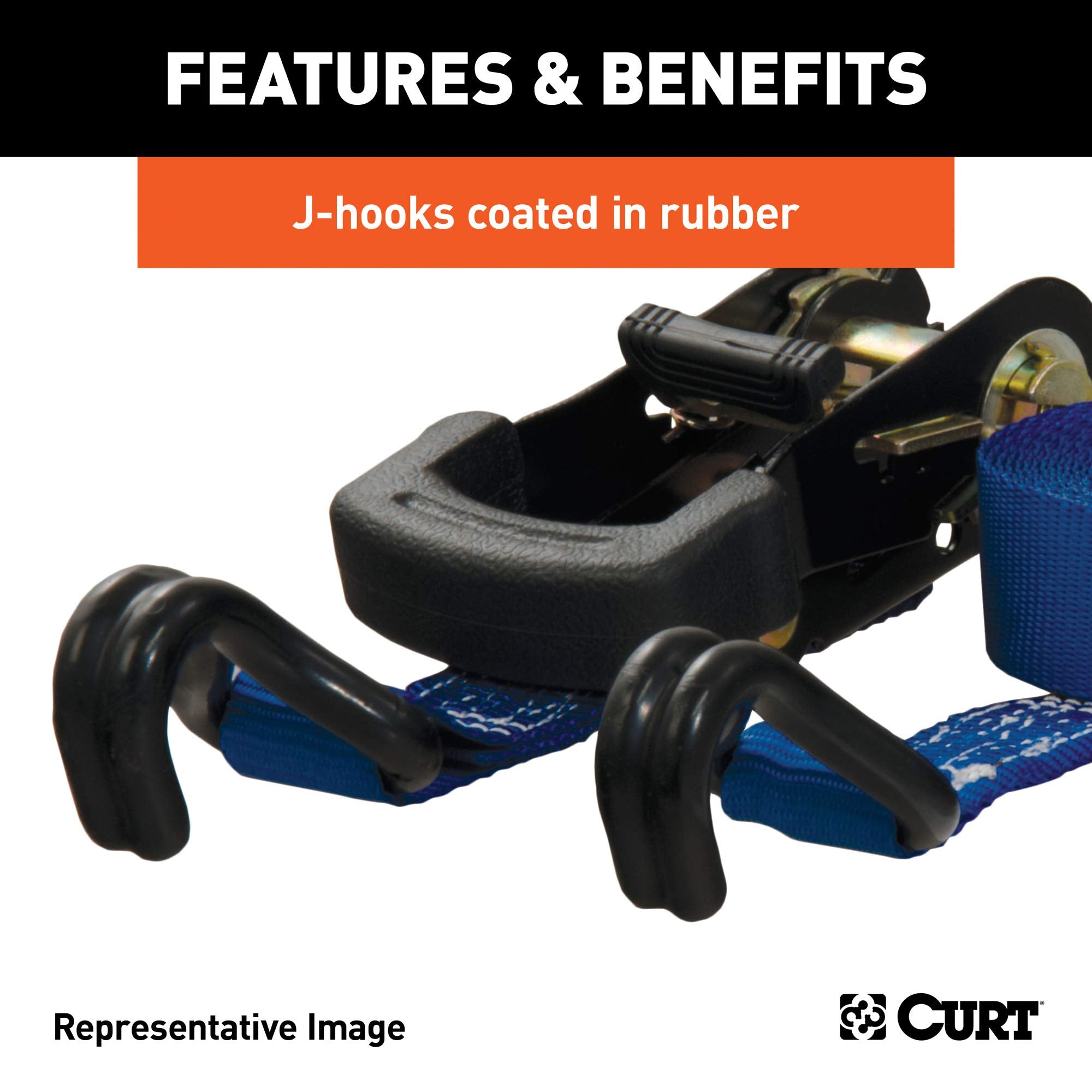 Ratchet Strap CURT Manufacturing 83026