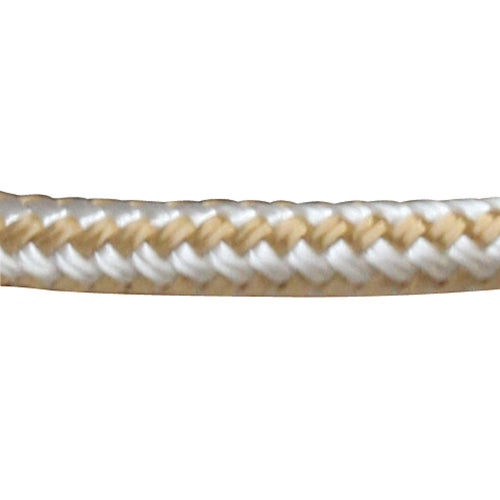Double Braided Nylon Sea Dog 302112020G/W-1 Dock Line, 1/2" x 20 / Gold/White