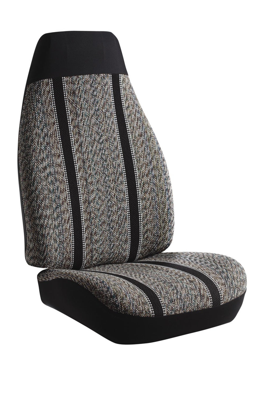 Universal Fit FIA TR43-2 Black Car Bucket Seat Cover (Black)