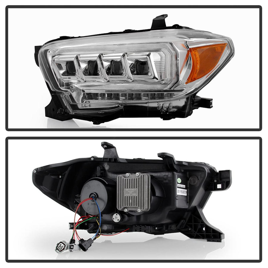Projector Headlight Spyder - (PRO-YD-TT16LEDAP-C) Apex