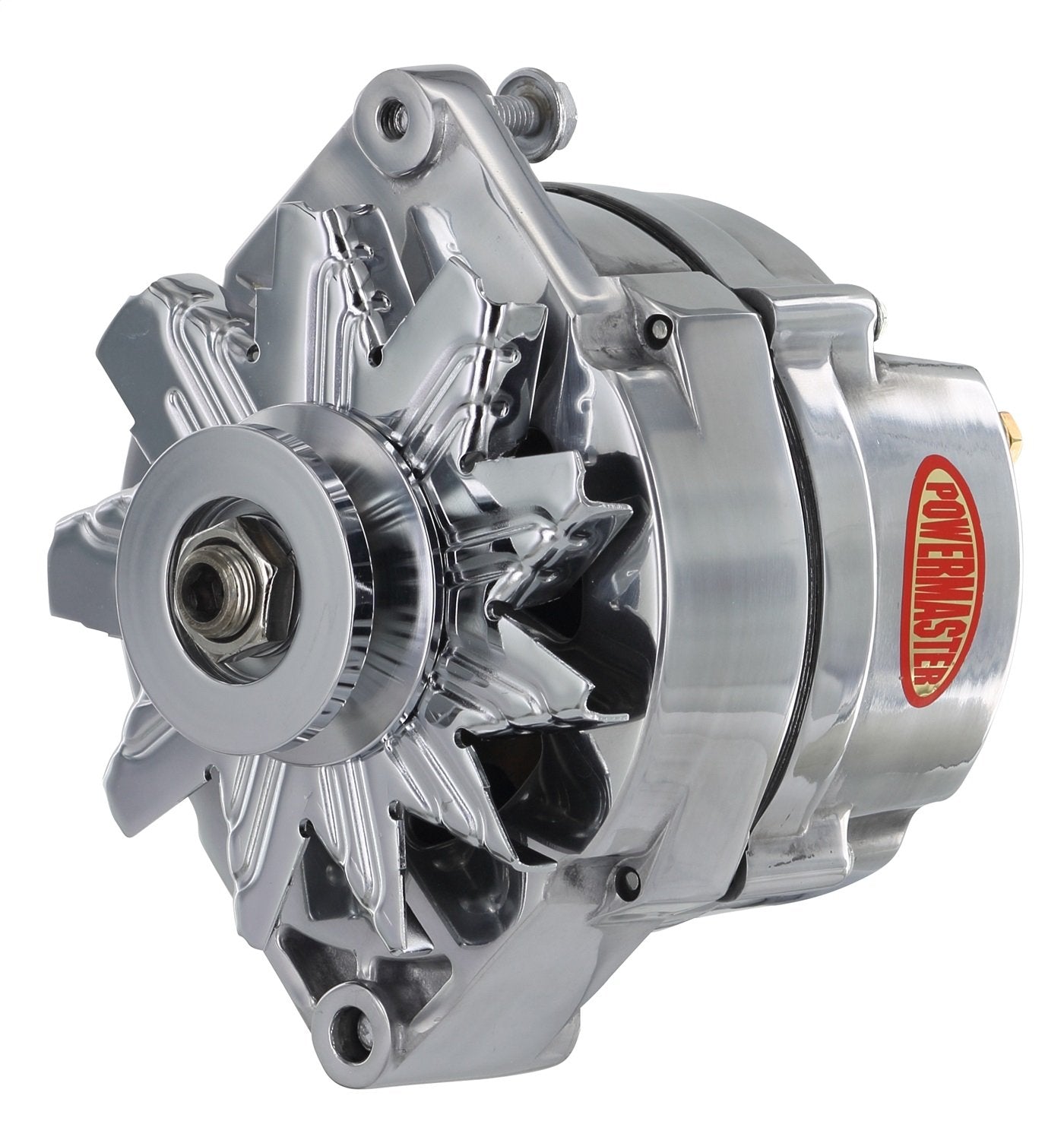 Alt GM Powermaster 10DN Polish 100A 1V Pulley Ext Regulated