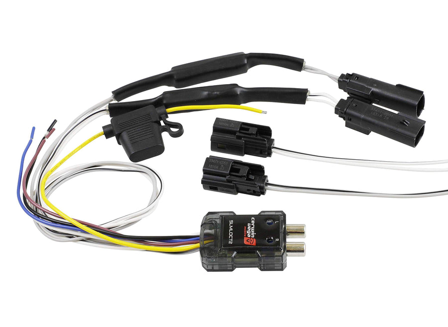 Harley Davidson Cerwin Vega RPM 2 Channel Line Output Converter Harness Kit- Motorcycle Specific Wiring Solution, Enhanced Audio Quality, Easy Install CHDLOC2