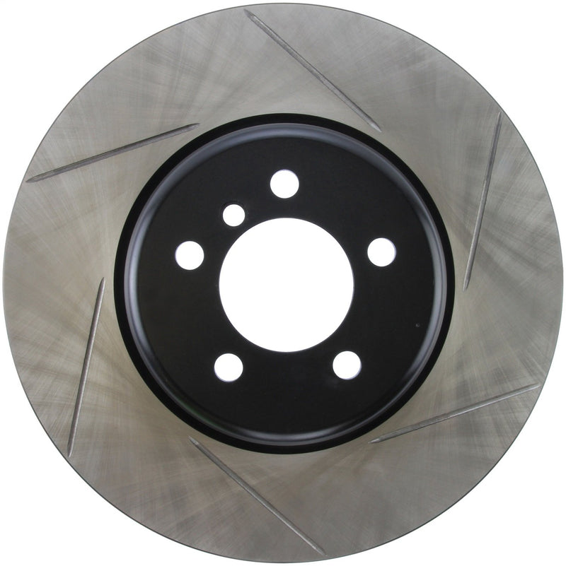 Front Left StopTech 126.34144SL Sport Slotted Brake Rotor