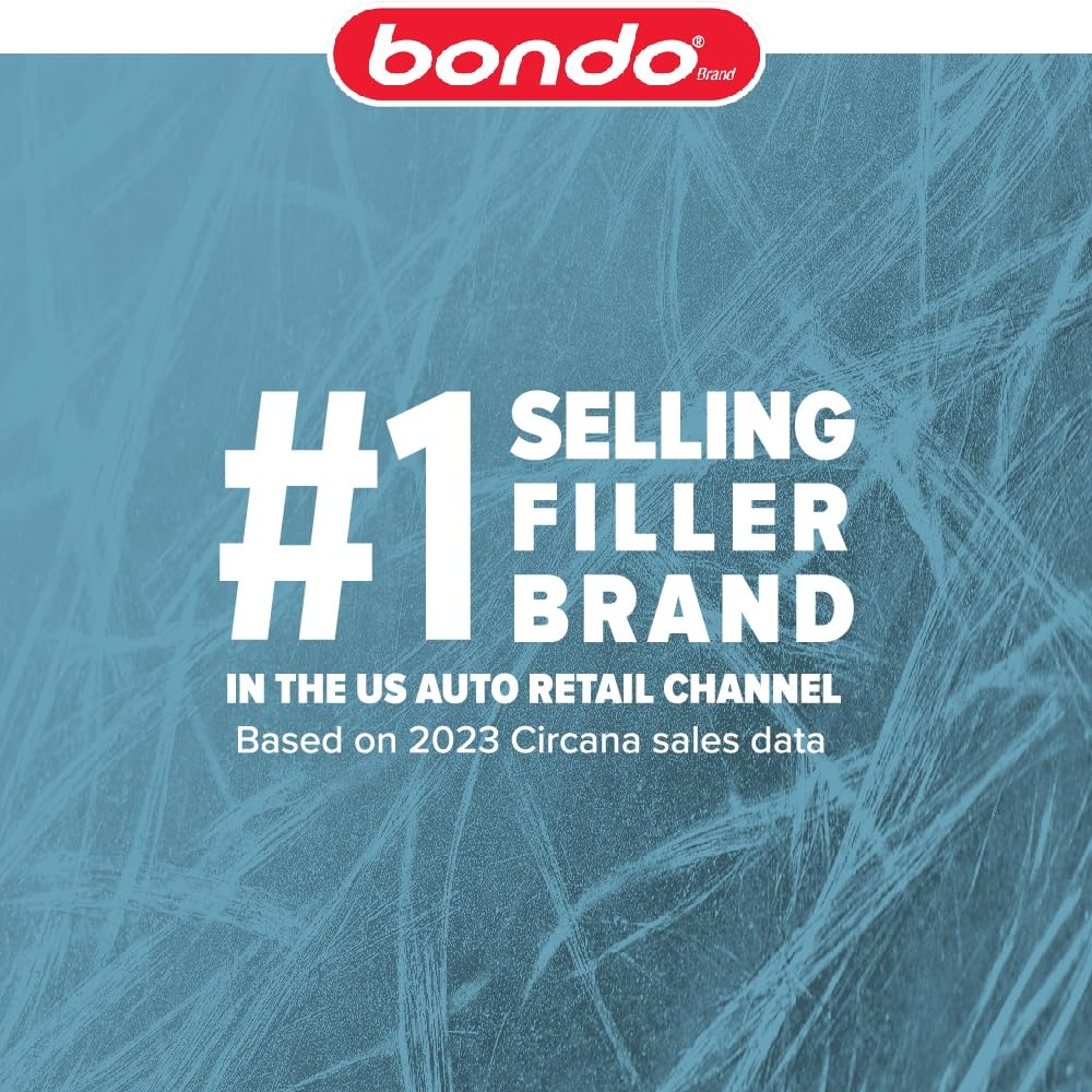 Bondo Long Strand Bondo-Hair Fiberglass Reinforced Filler, 00762, 1 Quart