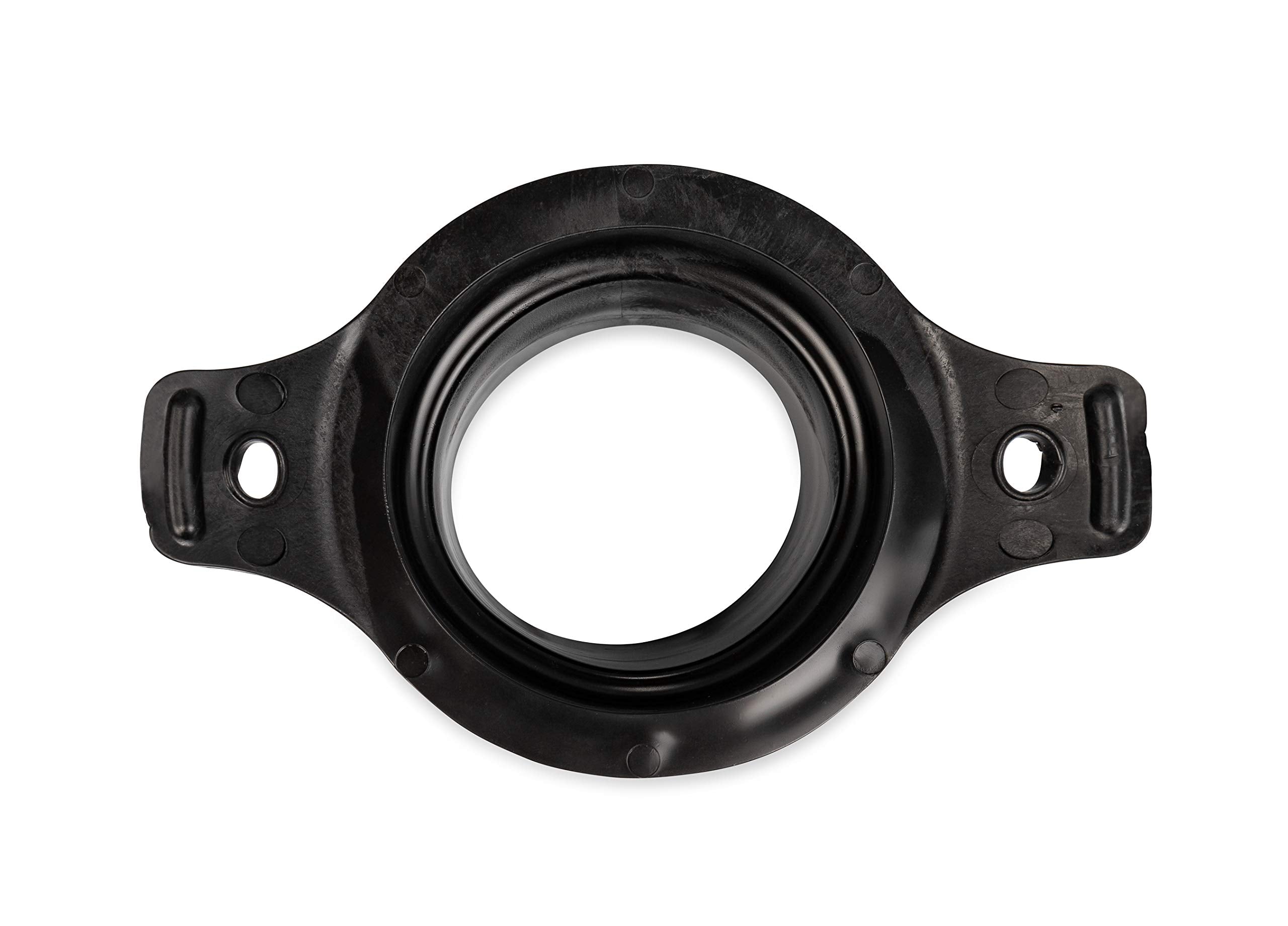 3-in-1 Camco Flexible Sewer Hose Seal, Black - Makes Connection to RV Sewer Hose Inlets Easier - Features Wings for Easy Removal (39317)