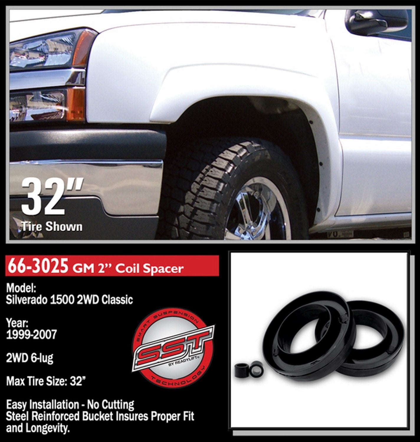 2" ReadyLift Leveling Kit 66-3025