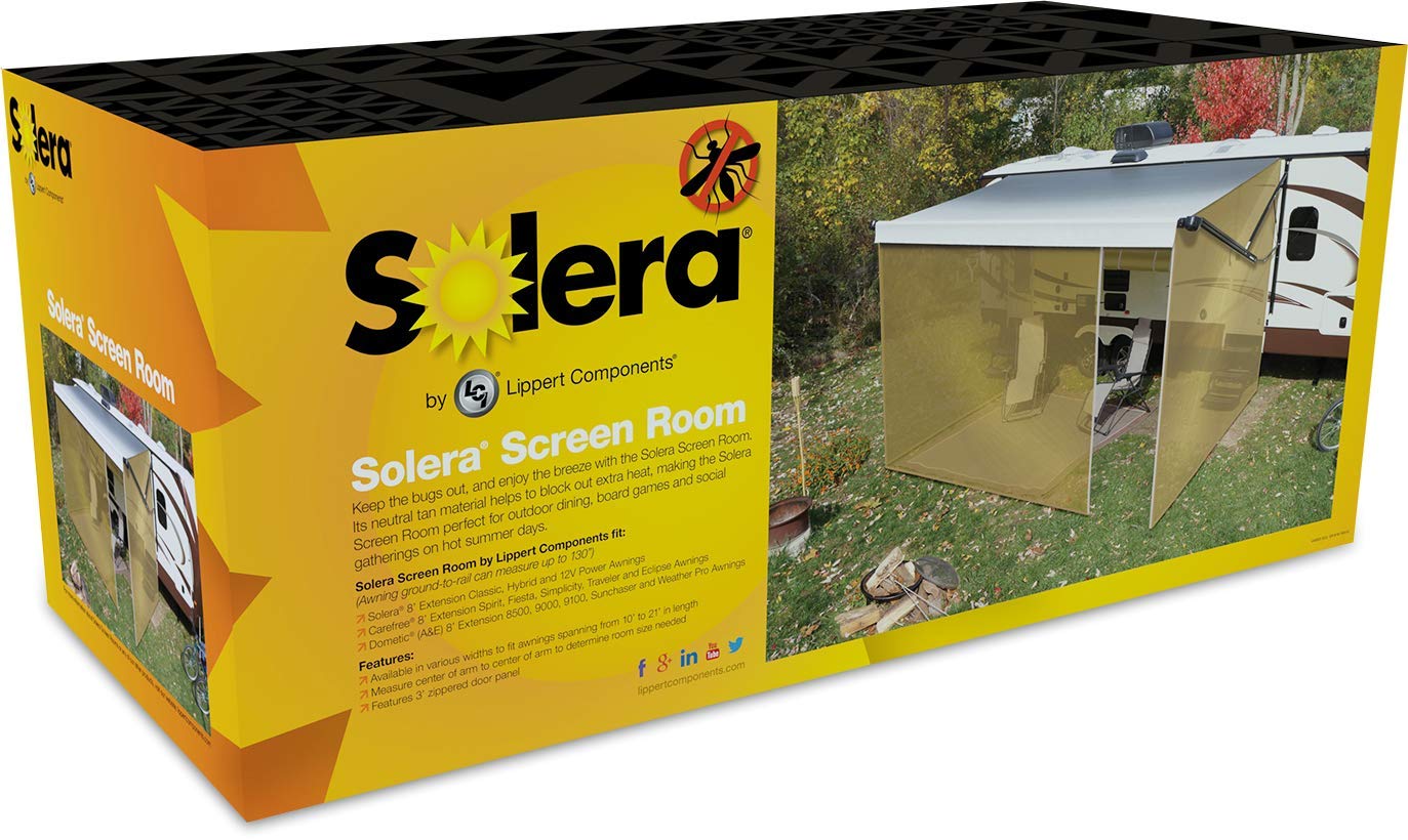 Screen Room for 5th Wheel RVs, Awnings on Travel Trailers and Motorhomes