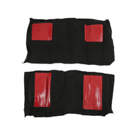 69Mach Blk Carpet Scott Drake - 4Red Inserts (CAR69-M-BK-RD)