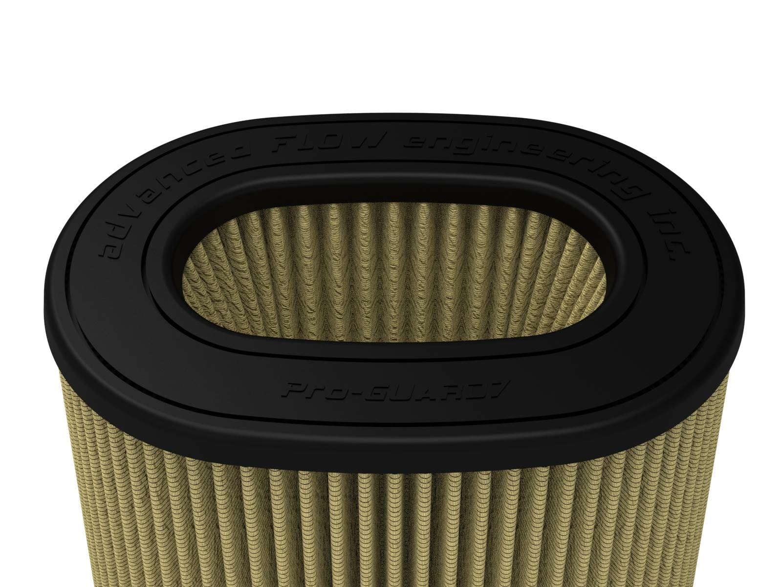 aFe Power Momentum Intake Air Filter Replacement w/Pro GUARD 7 Media Fit (6 x 4) IN F x (8-1/2 x 6-1/2) IN B x (7-1/4 x 5) IN T (Inverted) x 7-1/4 IN H 20-91205G