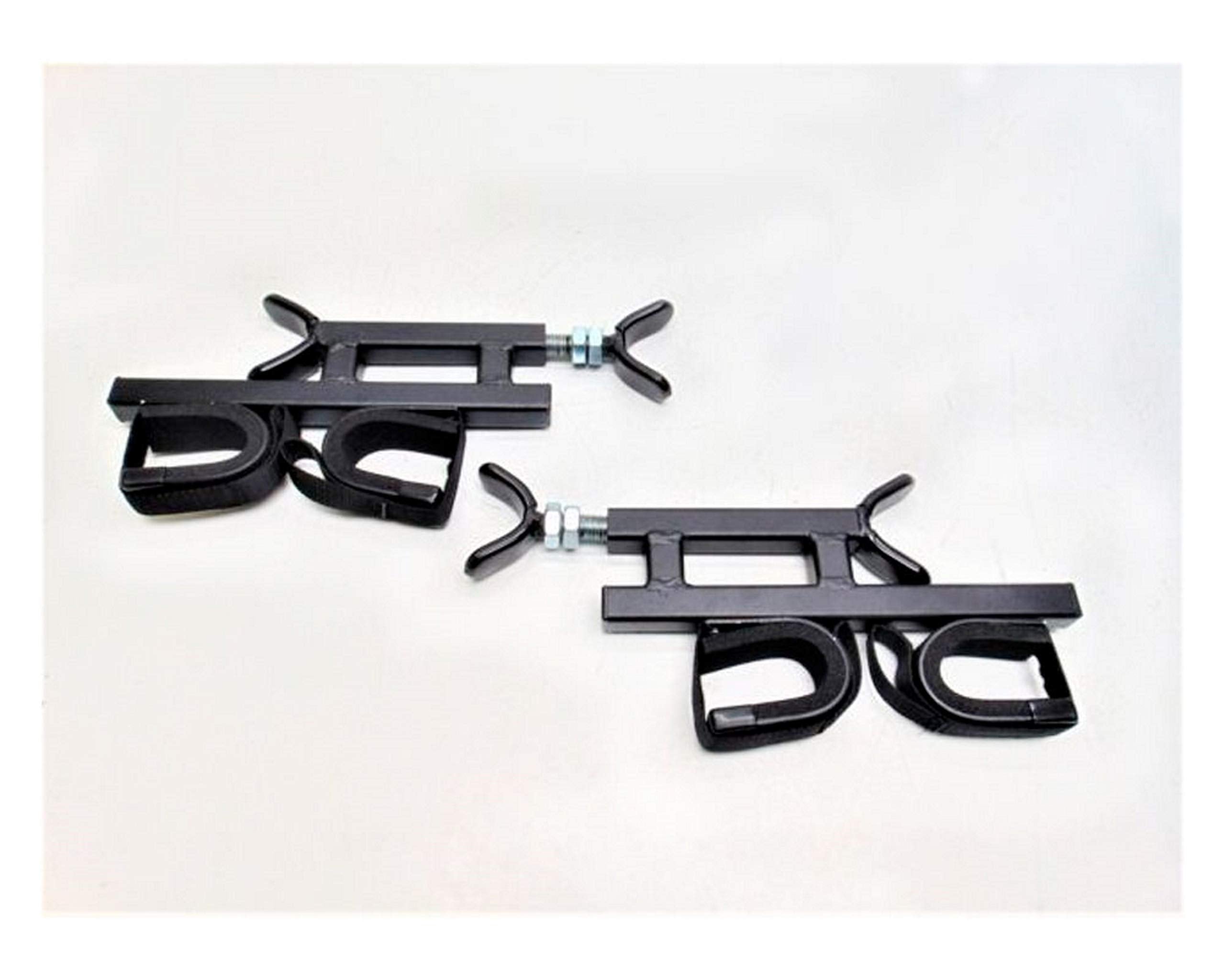 Quick-Draw Great Day Overhead Gun Rack - For UTVs With Roll Bar Depth of 9-9.75in - Black Powder-Coated Finish - 2 Gun Model, QD852-OGR