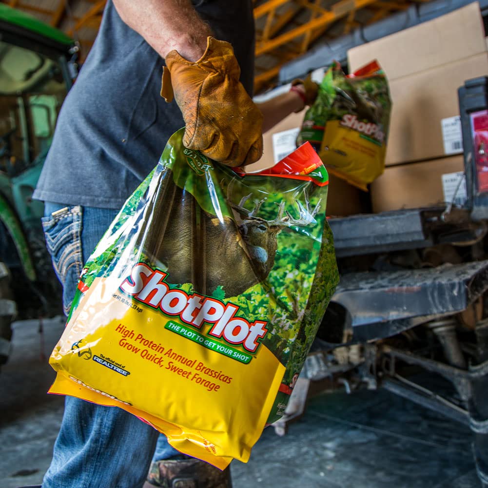 Evolved Harvest Flagline ShotPlot Annual Food Plot Seed - Palatable High-Protein Forage for Deer - Forage Rape & Turnip Brassicas
