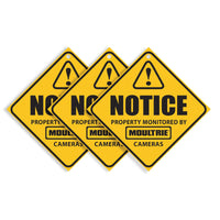 Surveillance Moultrie Camera Signs