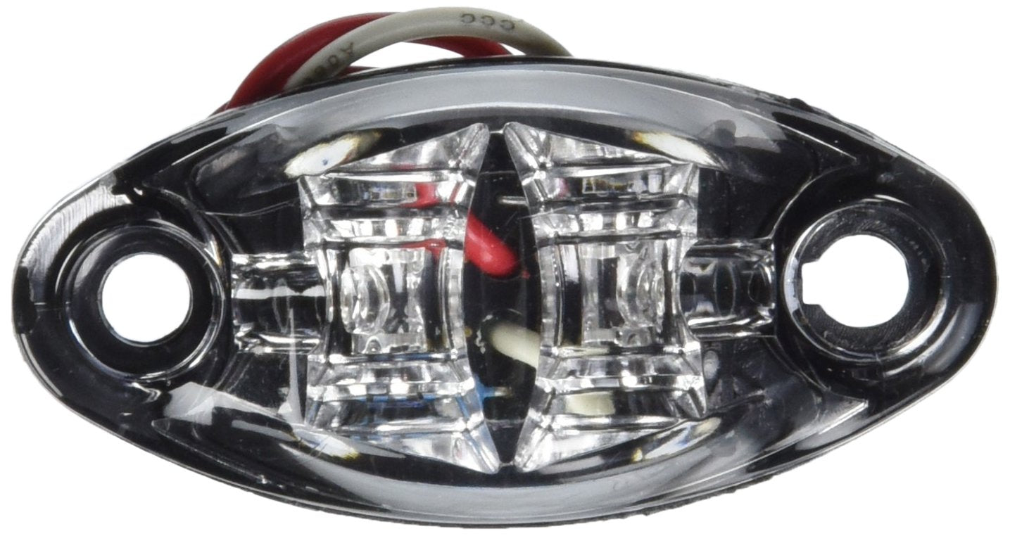 Diamond 52504 Group Clear/Red 2 Diode 2 Wire LED Marker Light