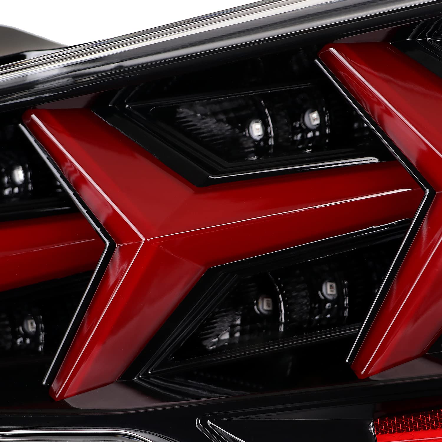 Jet Black LED Tail Lights+Sequential LED Signal SPEC-D TUNING Compatible with 2013-2016 Scion FR-S, 2013-2016 Subaru BRZ, Left + Right Pair Assembly