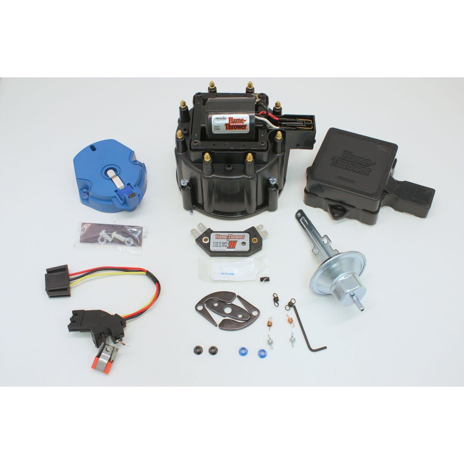 GM HEI III Distributor Pertronix (Buick/Olds/Pont/Corv T/U Kit Black)