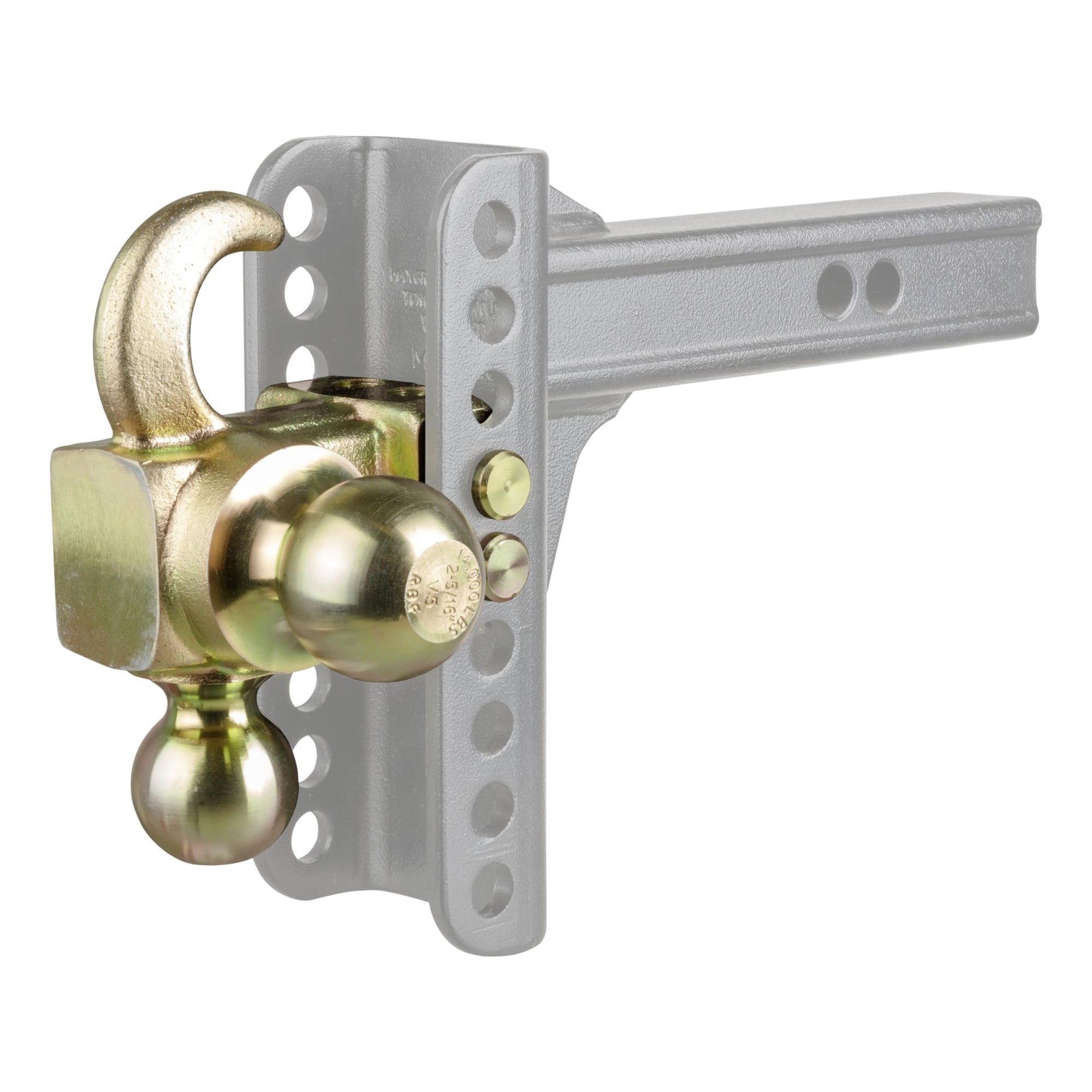 CURT Replacement 45924 Hook & Step Dual-Ball for Channel Mount #45904