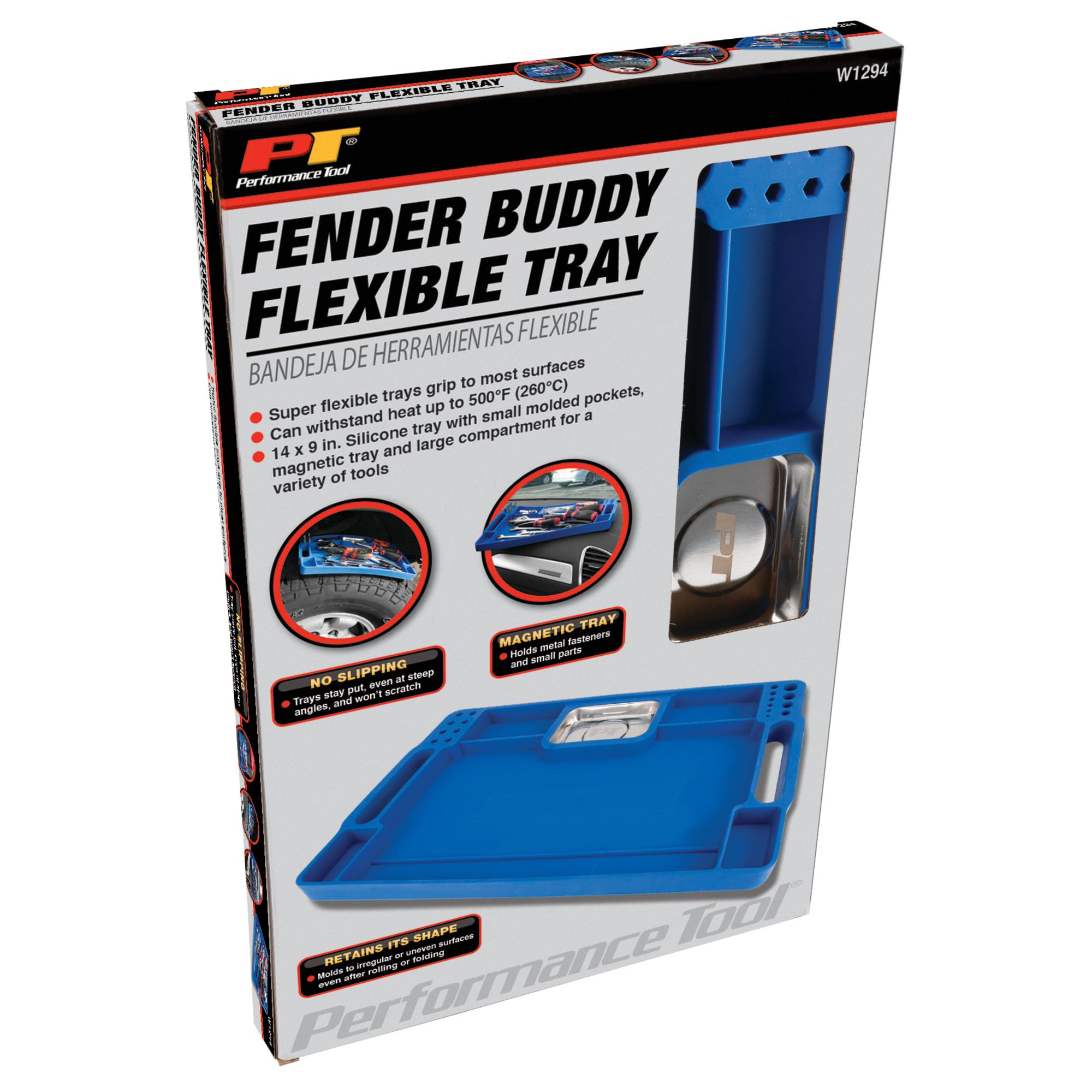 Fender Buddy Performance Tool W1294 Flexible Tray - Portable and Durable Fender Cover for Auto Repair and Maintenance Jobs