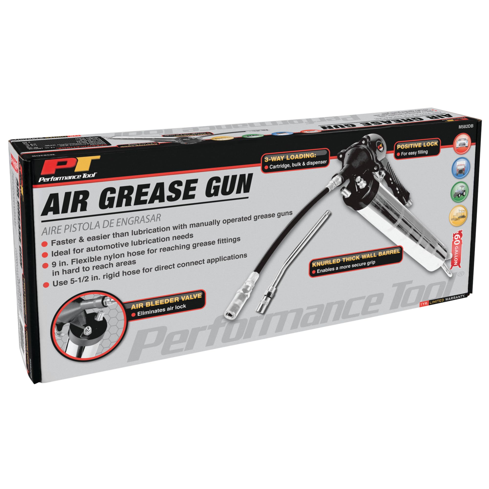 M582DB Performance Tool Air Grease Gun