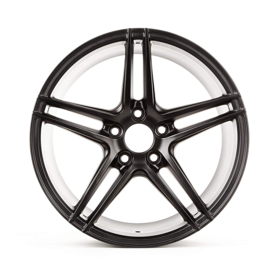 TREK Wheel, Rugged Ridge | 17x8, 5 Spoke, Black, Aluminum | 15307.01 | Fits 2015-2017 Jeep Renegade Sport
