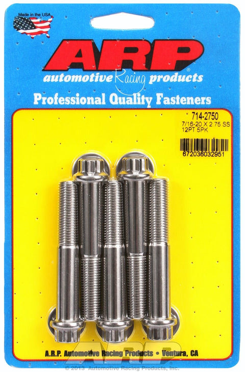 Bolt, ARP Stainless Steel (714-2750)