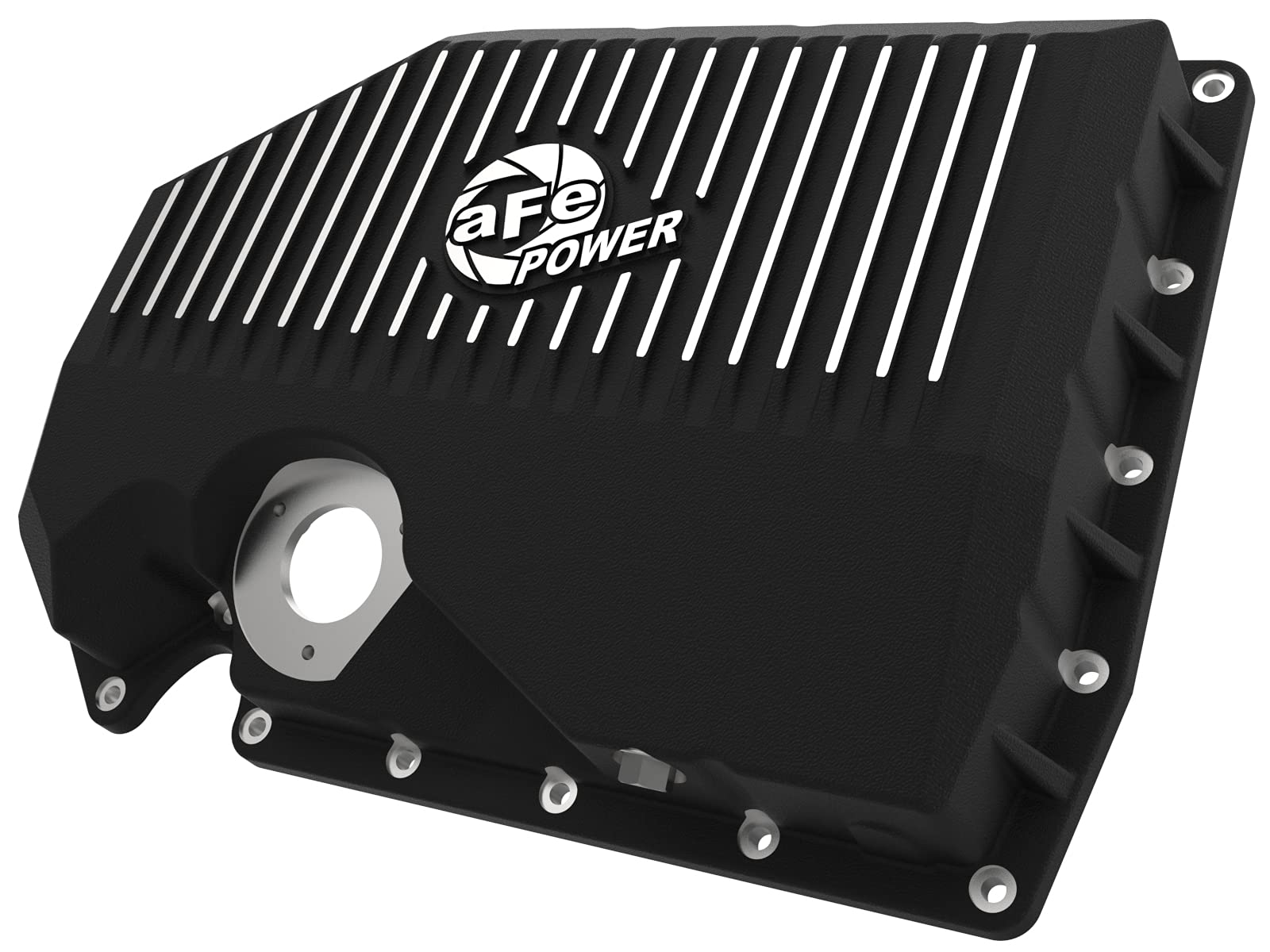 aFe POWER Pro Series 46-71210B Engine Oil Pan, Black, Machined Fins for 2005-2021 Volkswagen