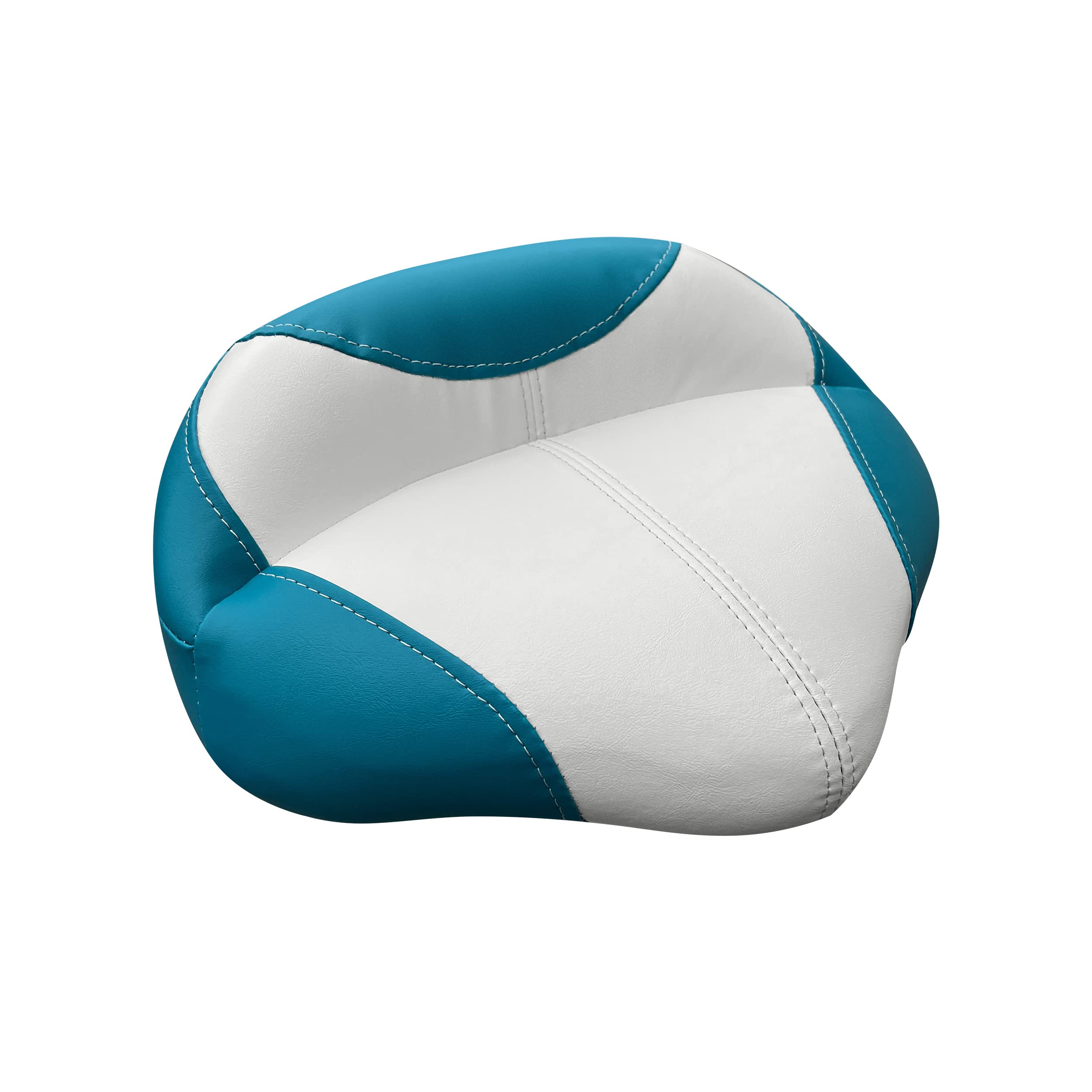 Baja Series Wise 1466-0033 Casting Seat, Brite White/Teal