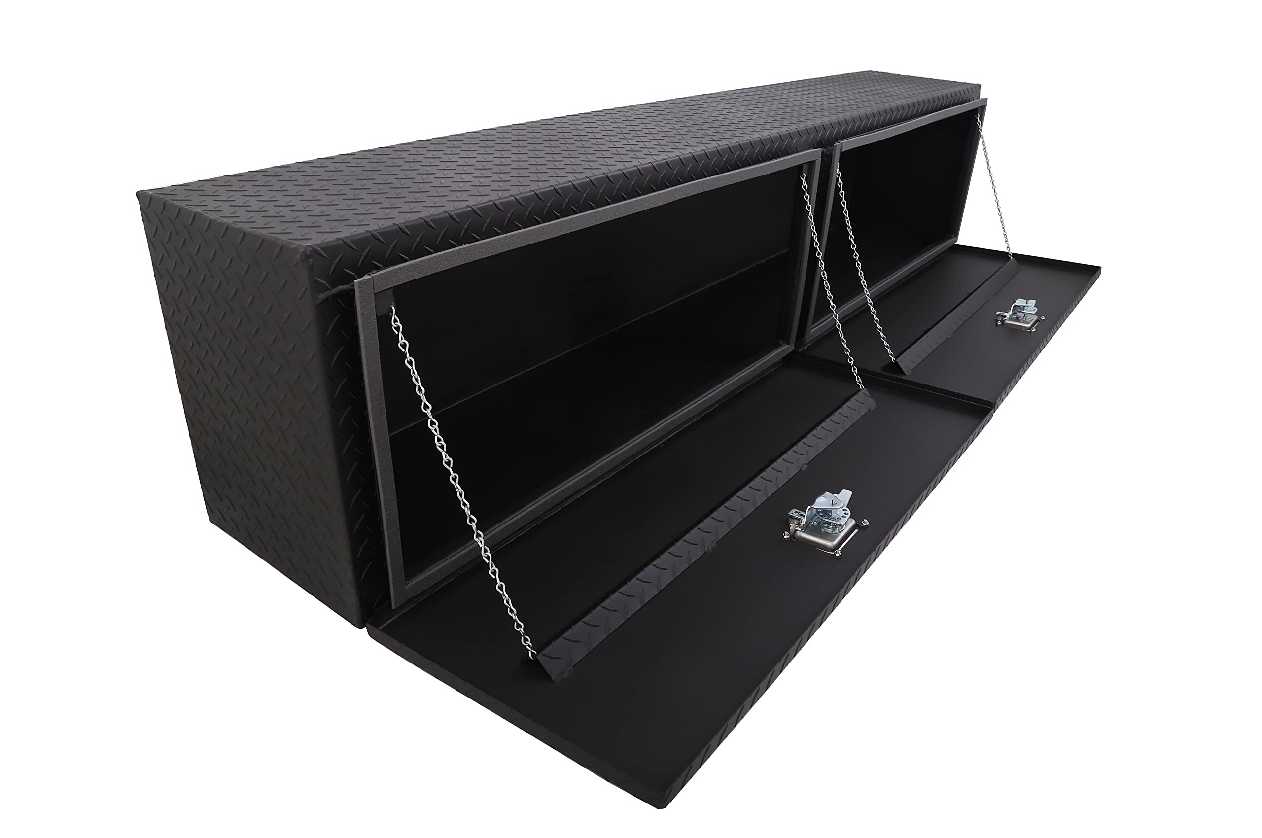 Dee Zee Black-Tread DZ71TB Aluminum Topsider Tool Box - 90"