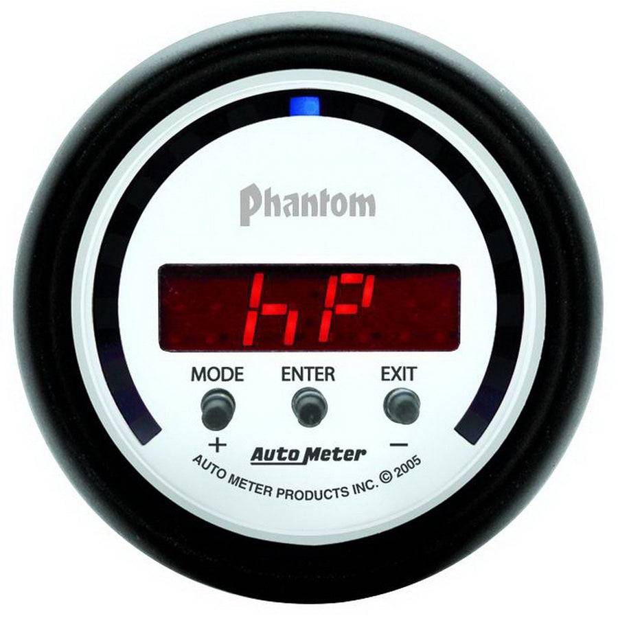 Auto Meter Phantom 2-1/16" -2G - +2G 5781 Digital D-PIC Gauge