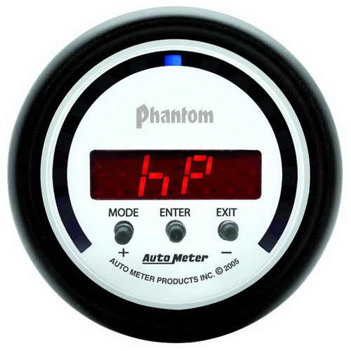 Auto Meter Phantom 2-1/16" -2G - +2G 5781 Digital D-PIC Gauge
