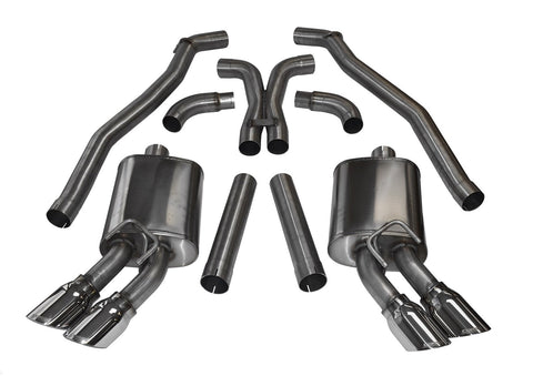 Cat-Back Exhaust System CORSA 14971 with X-Pipe