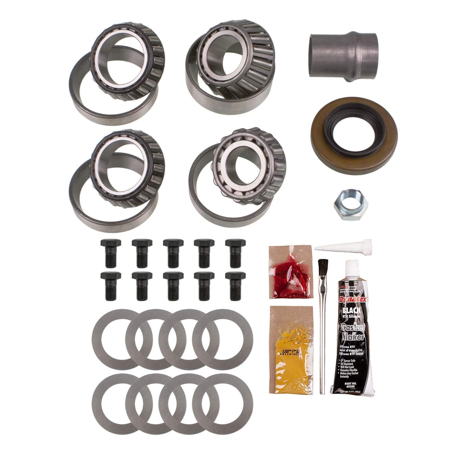 Differential Bearing Kit EXCEL XL-1039-1, For T 7.5 Standard (Front|Rear), Includes Koyo Bearings, Crush Sleeve, Pinion Nut & Seal – Fits 4Runner, Pickup, T100, Tacoma (1979-2006)